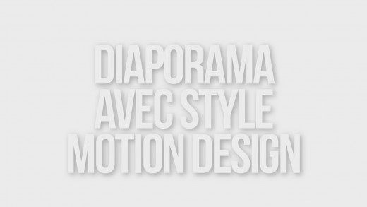 slideshow motion graphic mannequin
